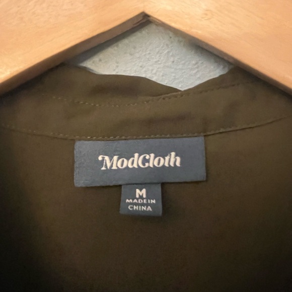 Modcloth Ruffle Sleeve Blouse - Picture 2 of 3